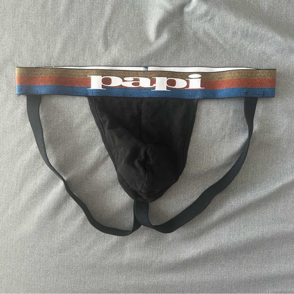 Papi Jockstrap - Medium - Black